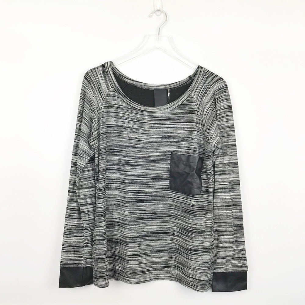 NEW Heather by Bordeaux Long Sleeve Top